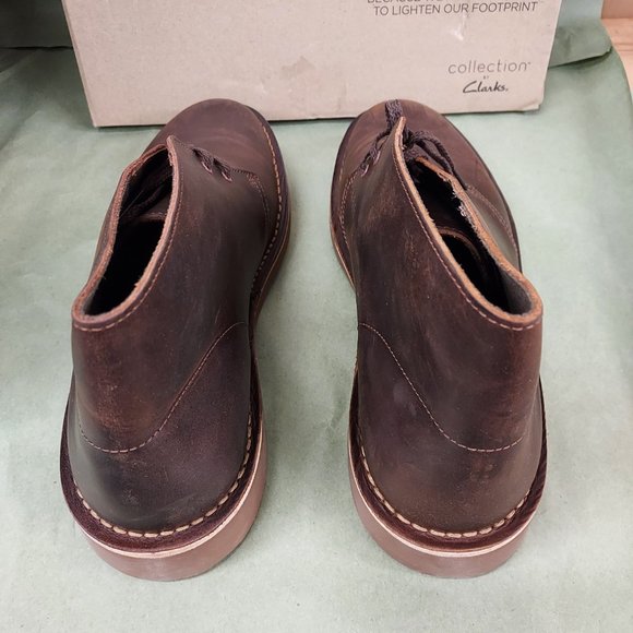 Clarks Bushacre 2 Mens Size 14 Dark Brown main image 5